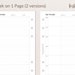 A5 Line Chart Tracker, Planner Printable Insert for Habit Tracking ...