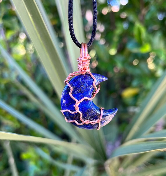 Hand wrapped crystal best sale necklaces
