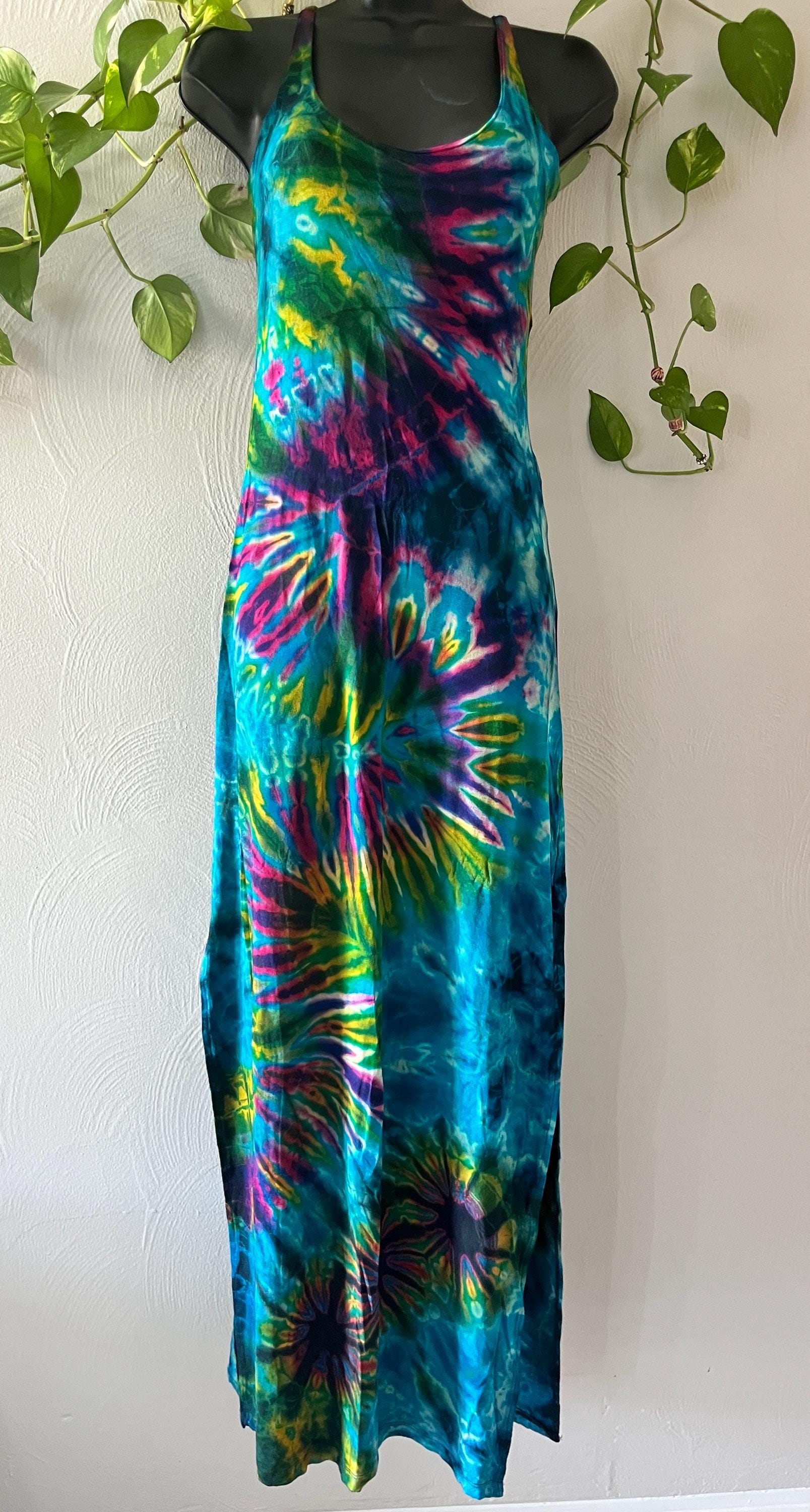 Tie Dye Formal Dress - Etsy