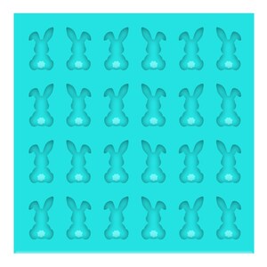 Easter Bunny Stud Earring Mold, Bunny Tail Silicone Mold, Shaker Bits Mold, Tiny Silicone Mold, Jewelry Mold, UV Resin Mold, Clear Silicone