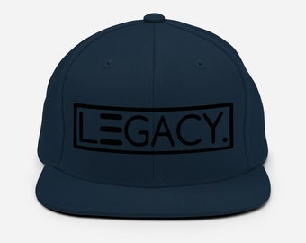 LEGACY Hat, Legend Legacy Hat, Father hat, Son Hat, Dad Gift, Fathers Day Gift, Gift for Dad, Legacy Snapback Hat