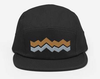 Horizon Hat, Mountain Hat, Hiking Hat, Adventure Hat, Five Panel Hat, Camper Hat, 5 Panel Cap