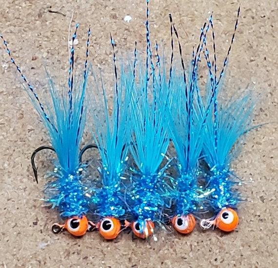 Special Scented Hand Tied Jigs for Crappie Walleye,or Panfish No