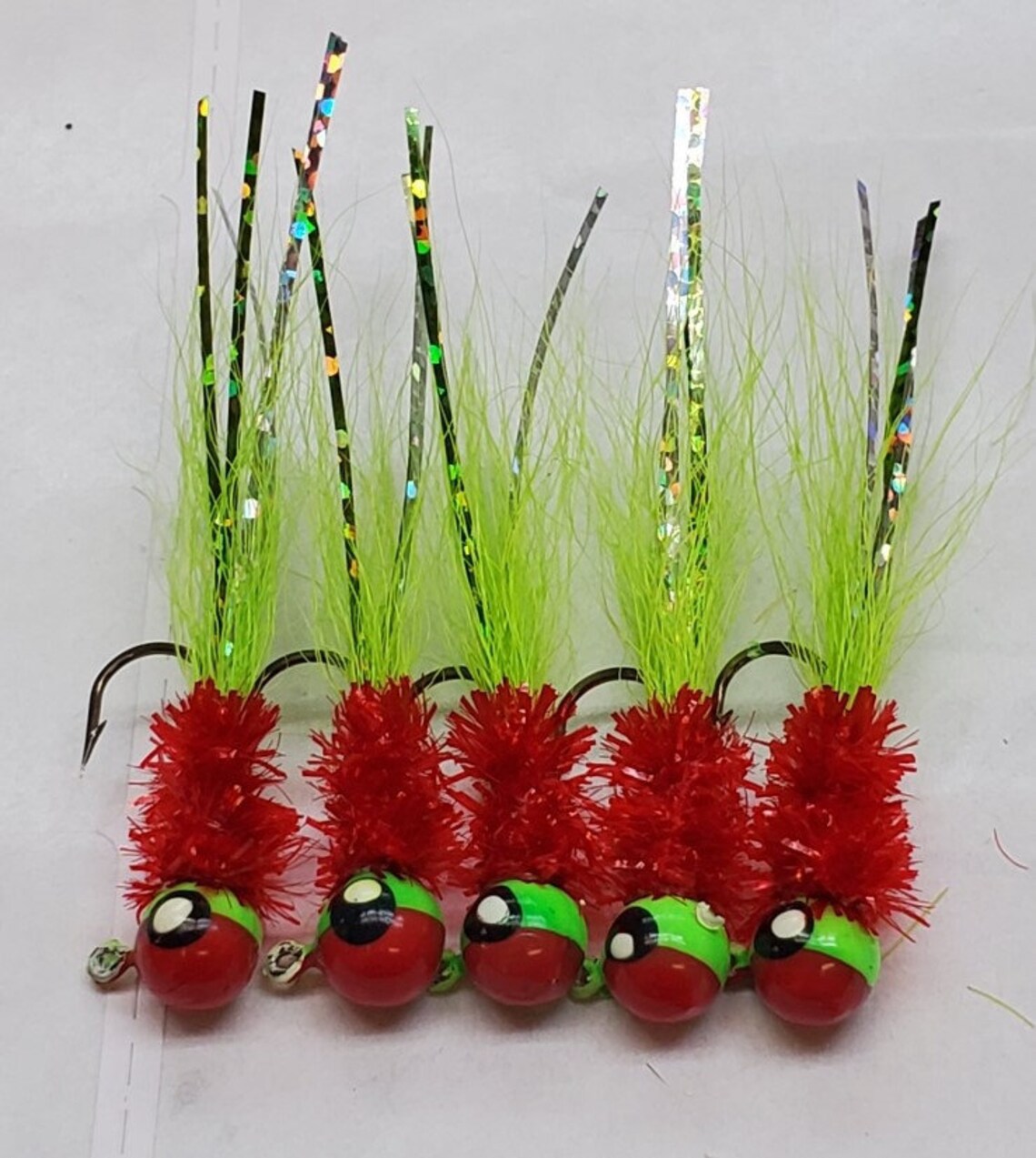 Special Scented Hand Tied Jigs for Crappie Walleye,or Panfish No