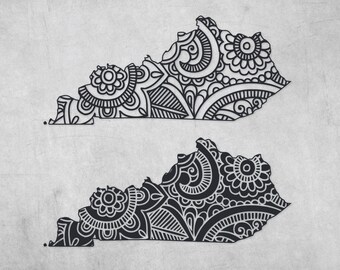 Download Kentucky Mandala Svg Etsy