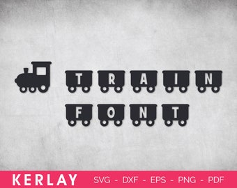 Download Train Monogram Svg Etsy