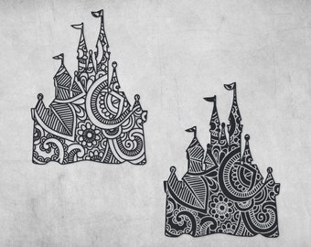 Download Disney Zentangle Svg Etsy