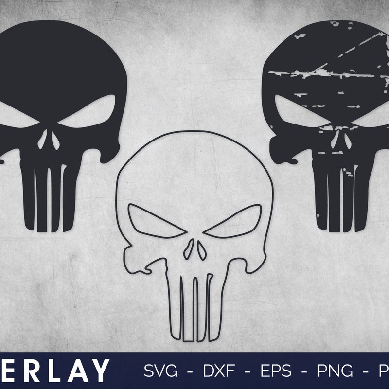 Punisher Skull - Etsy