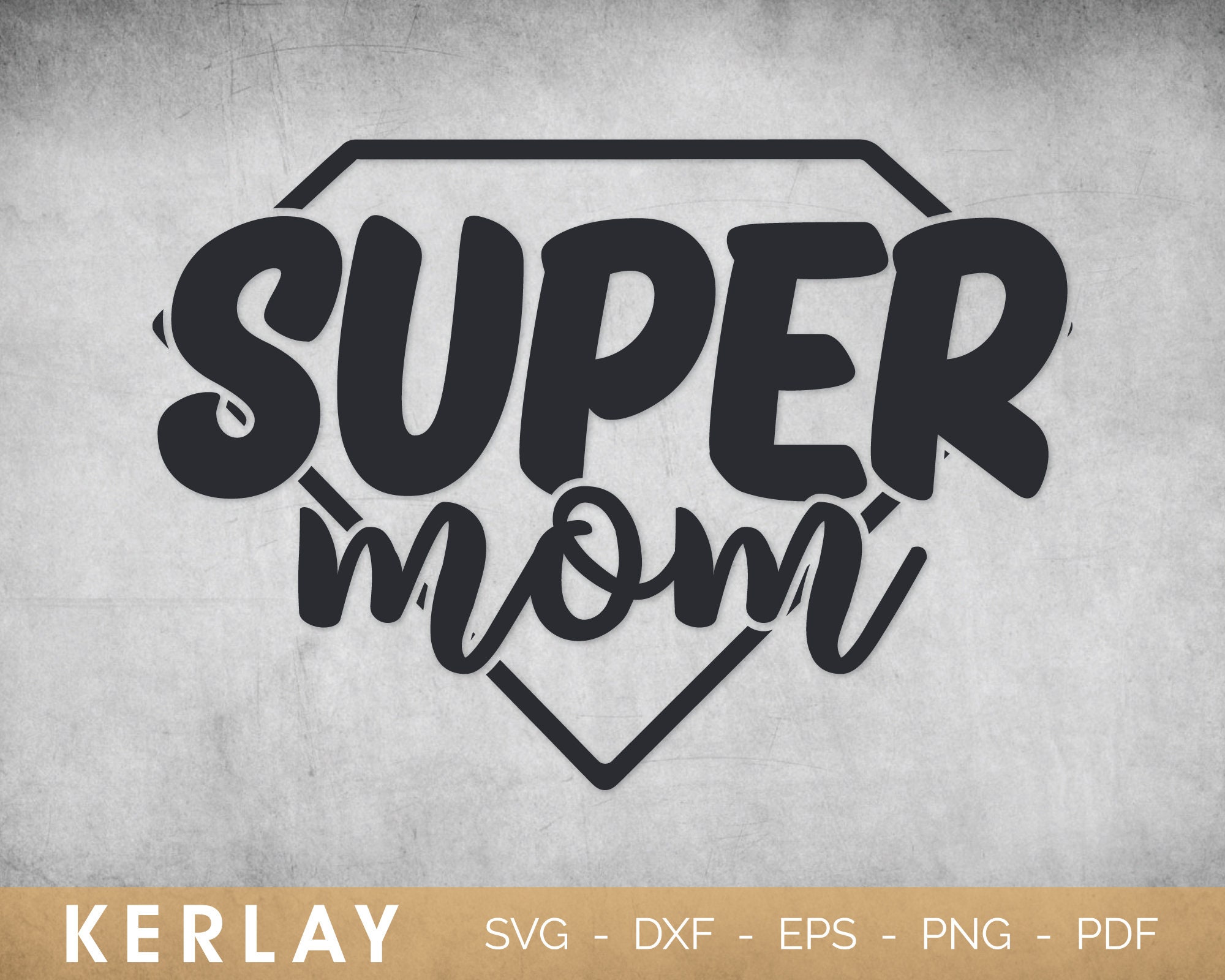 Download Super Mom Svg Instant Download Commercial Use Printable Etsy