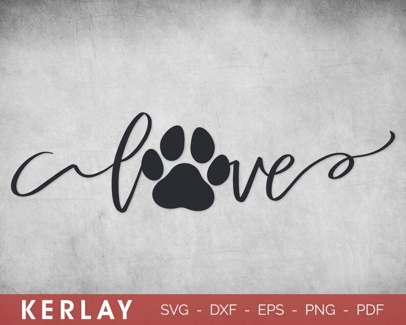 Dog Paw Svg Dog Mom Svg Love Paw Print Svg Instant Download Dog Lover Printable Vector Clip Art Commercial Use Paw Print Svg Art Collectibles Prints Jewellerymilad Com