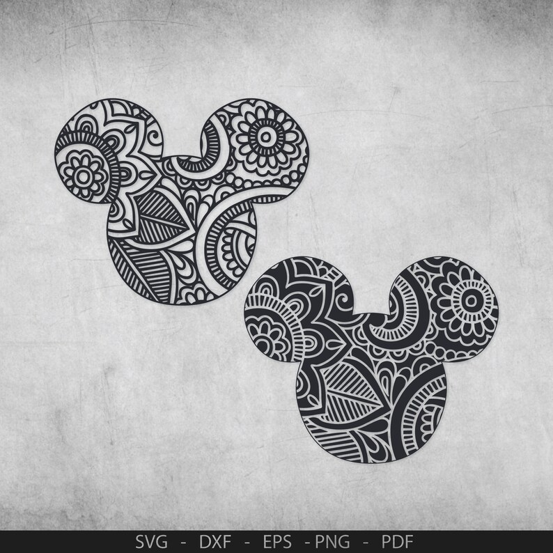 Download Mickey Mouse SVG Zentangle SVG Disney SVG mickey mouse ...