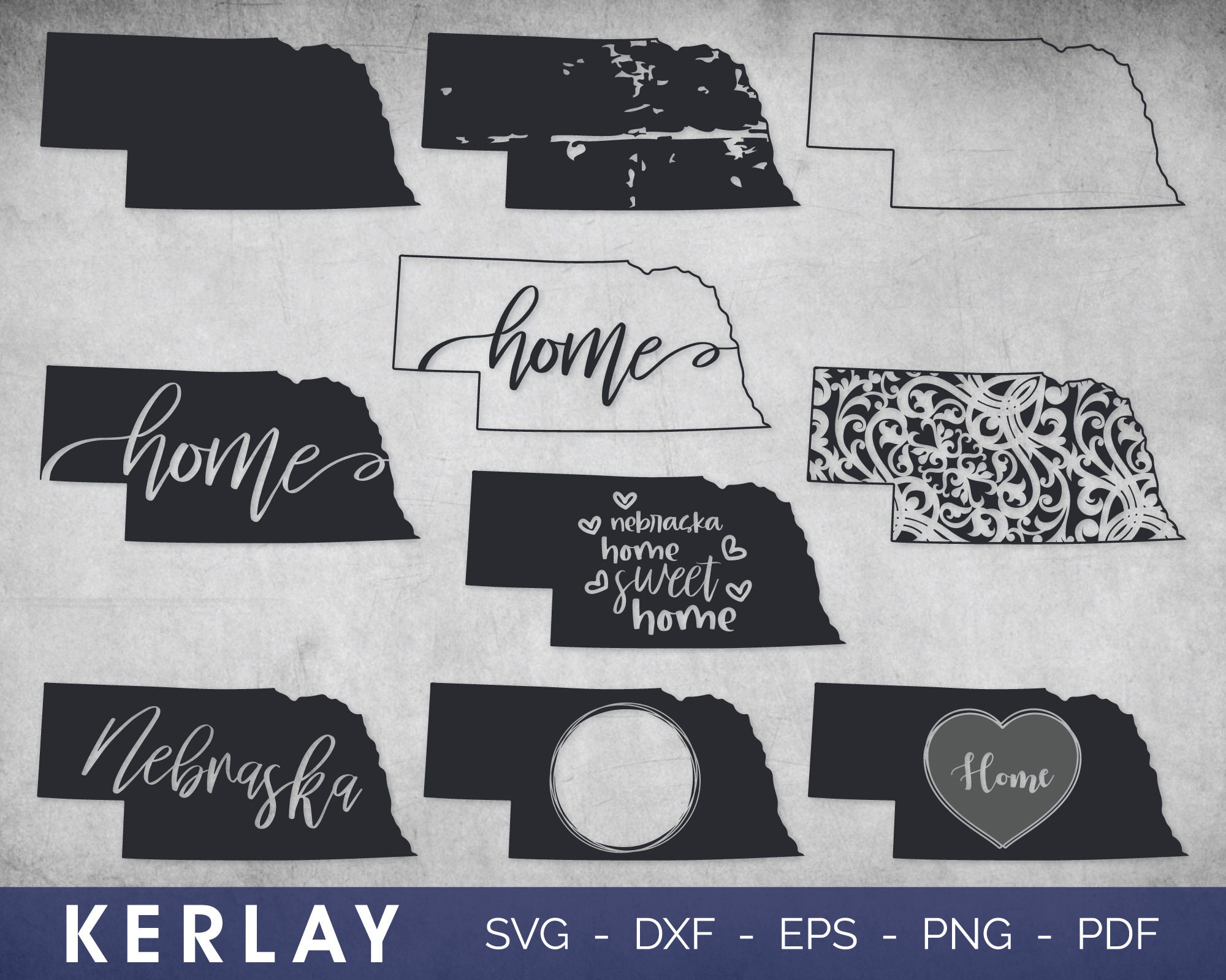 Free Free 156 Nebraska Home Svg SVG PNG EPS DXF File