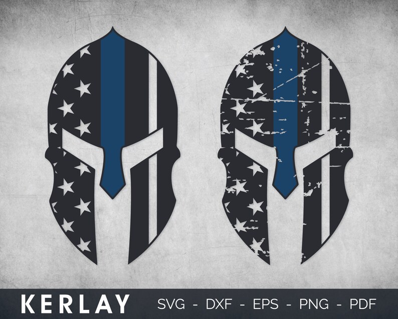 Police Spartan Helmet SVG instant download commercial use ...