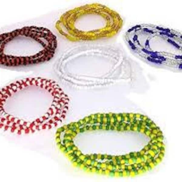 Elekes Collares Set of 6/ Santeria/Elekes Necklaces/Eleggua, Obbatala, Shango, Yemaya, Oshun Y Orula.
