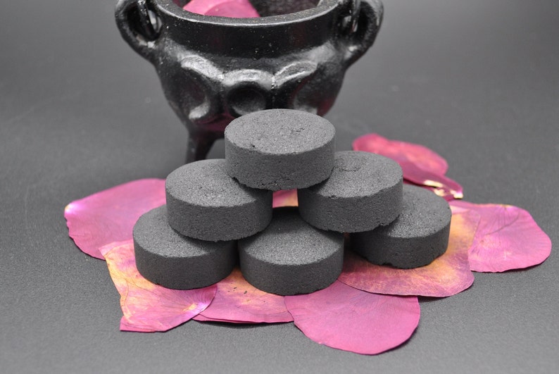 Charcoal Disc TabletsResin Incense Etsy