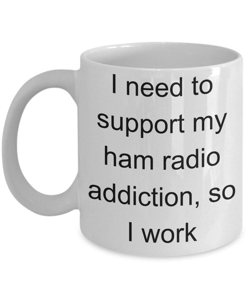 Ham radio mug coffee tea cocoa 11 ounce oz ceramic | Etsy
