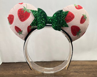 Strawberry Mouse Ears