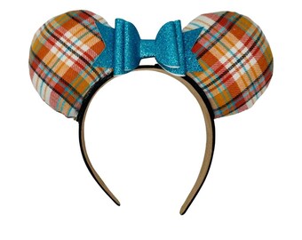 Autumn Plaid Mouse Ears