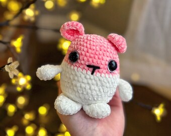 Baby Hamster | Crochet Plush | Stuffed Animal | Plush | Amigurumi | Baby Hamster Plush | Gift Idea | Finished Item | Hamsters | Baby Hamster