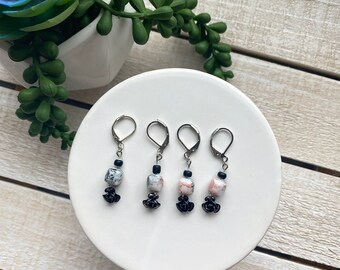 Rose Stitch Markers | Crochet Stitch Markers | Knitting Stitch Markers | Progress Keeper | Gift For Crocheters | Gift Ideas