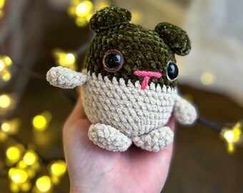 Baby Hamster | Crochet Plush | Stuffed Animal | Plush | Amigurumi | Baby Hamster Plush | Gift Idea | Finished Item | Hamsters | Baby Hamster