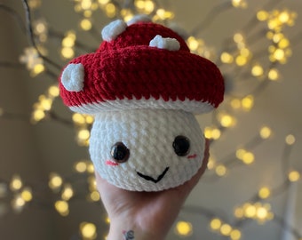 Mushroom Friends | Crochet Plush | Stuffed Animal | Plush | Amigurumi | Mushroom Plush | Gift Ideas | Finished Item | Mushrooms