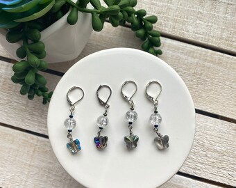 Color Shifting Butterfly Stitch Marker | Crochet Stitch Markers | Knitting Stitch Markers | Progress Keeper |Gift For Crocheters |Gift Ideas