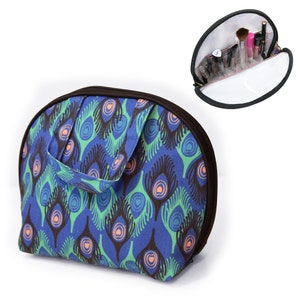 Süße, alltägliche Make-up Tasche mit Fächern - die perfekte Reise Make-up Fall