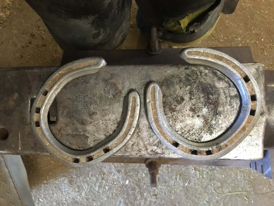 Real Authentic Used Horseshoes / Worn Steel Horseshoes Etsy