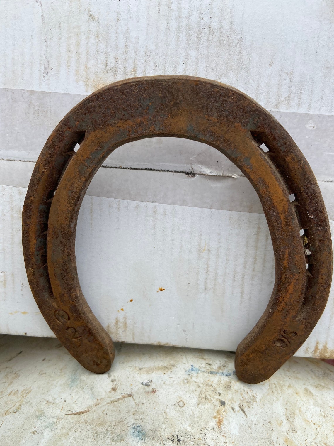 Real Authentic Used Horseshoes / Worn Steel Horseshoes Etsy