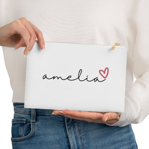 Custom Makeup Bag, Personalized Gift, Personalized Bridesmaid Gift, Bridesmaid Gift, Bridal Party Gifts, Personalized Bag