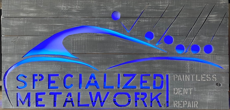 Personalized and customized business signs