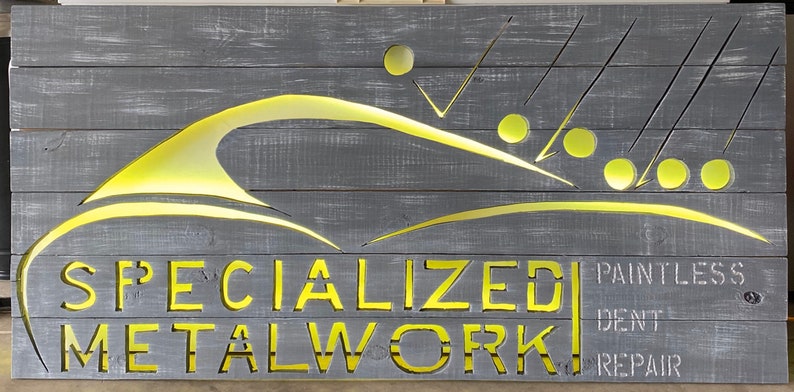 Personalized and customized business signs