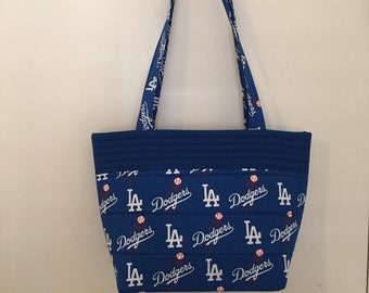 canvas beach bag dodgers