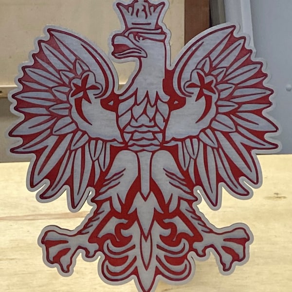 Polish Eagle 3D Multi Layer 12 inch