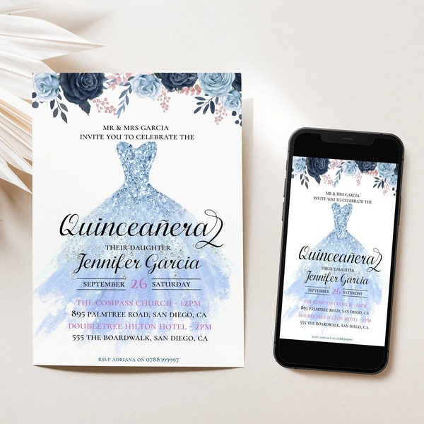 Quince Invite Etsy Quince Invite Etsy
