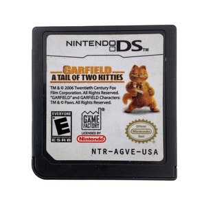 Garfield A Tail of Two Kitties Nintendo DS Game Etsy India