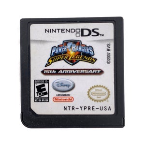 Power Rangers Super Legends - 15th Anniversary Nintendo DS