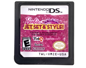 Barbie Jet Set and Style Nintendo DS Game Etsy Canada