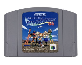 N64 Pilotwings 64 パイロットウイングス64 Japanese Nintendo 64 Etsy