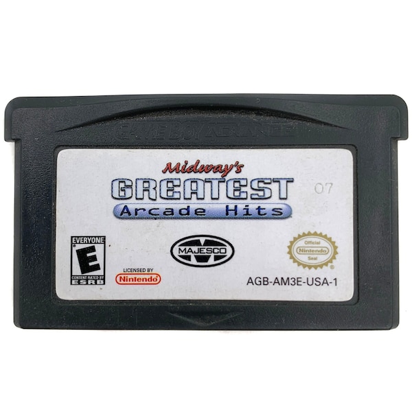 Midway's Greatest Arcade Hits Game Boy Advanced Game