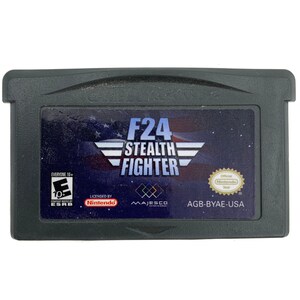 ゲームボーイアドバンス - F24 Stealth Fighter★F24 ステルス・ファイター　海外版 Amazon.com: F24 Stealth Fighter : Video Games