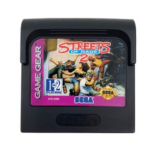 Streets of Rage 2 Sega Game Gear
