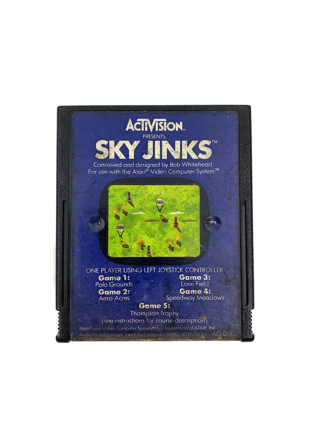 Jeu Atari 2600 Sky Jinks En Loose Version PAL - état Correct (cartouche Seule)