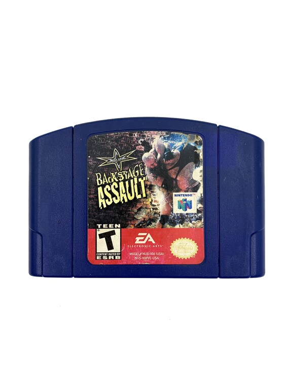Wcw backstage 2024 assault n64