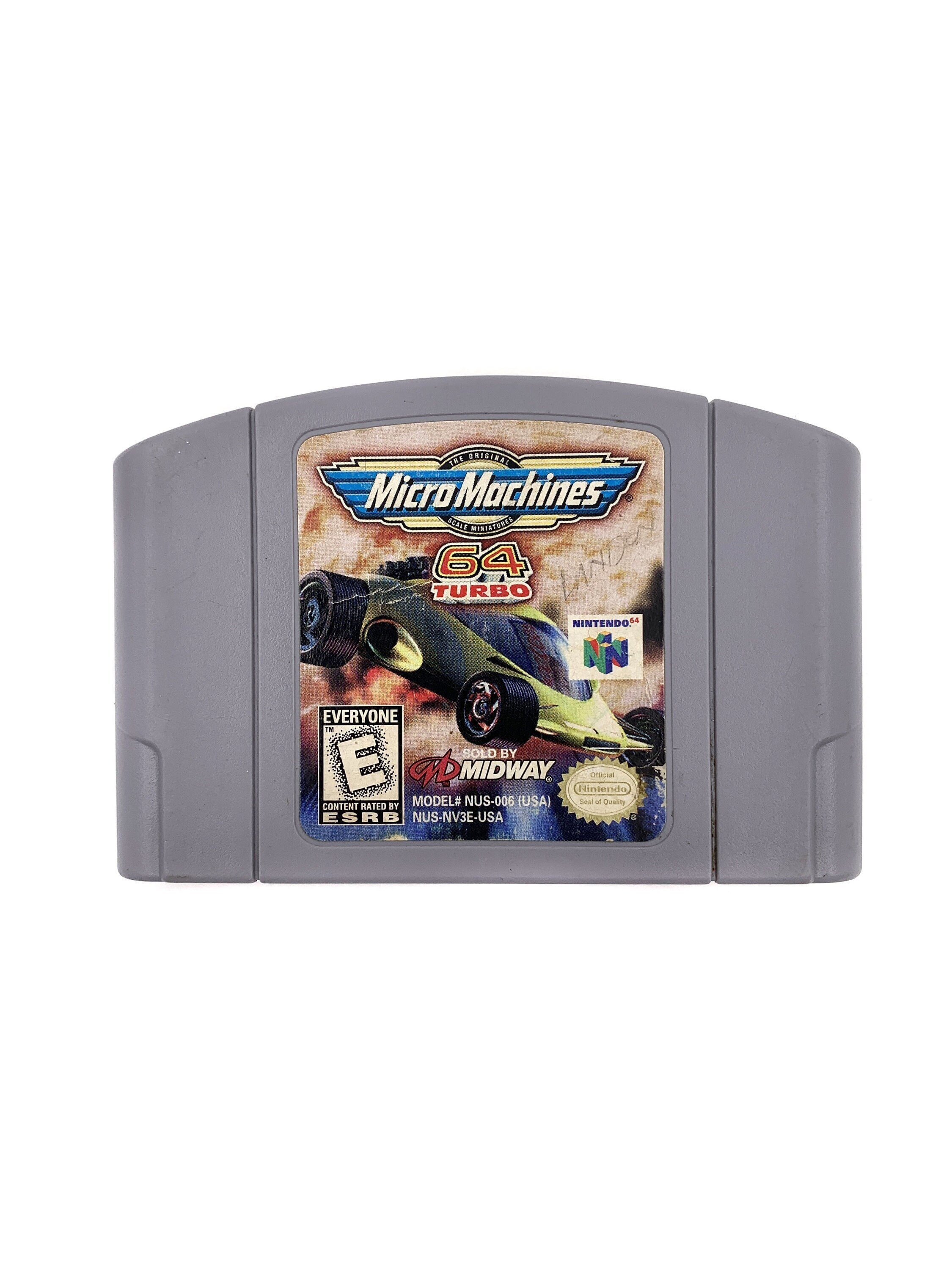 Micro Machines 64 Turbo Nintendo 64 Game -