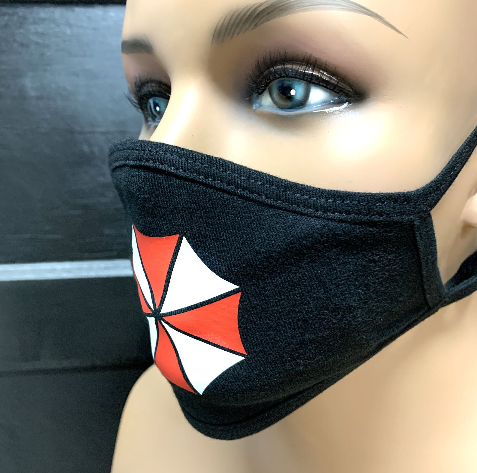 Umbrella Corp Face Mask Resident Evil Face Mask Adjustable Etsy