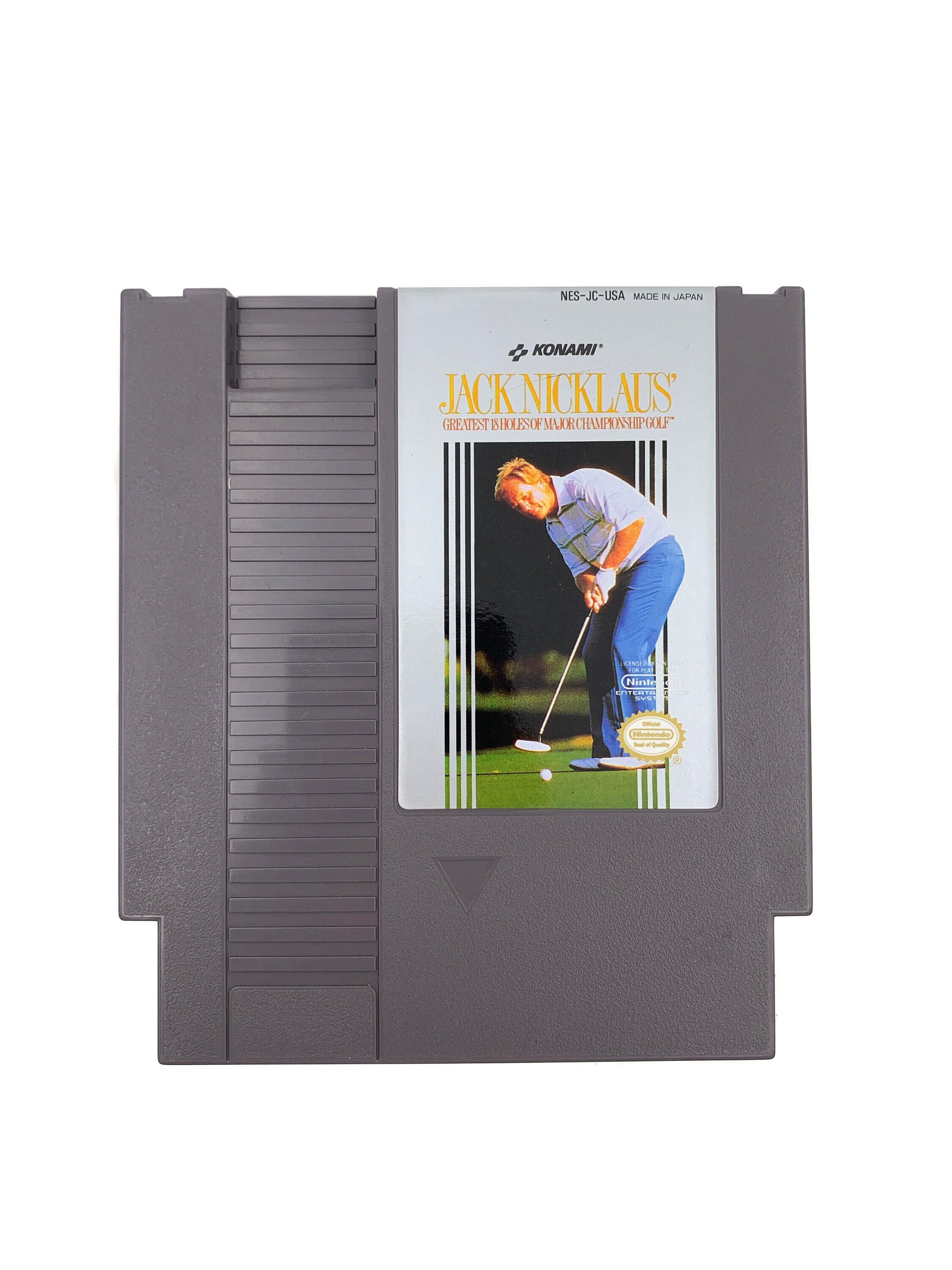 Jack Nicklaus Greatest 18 Holes of Major Championship Golf NES