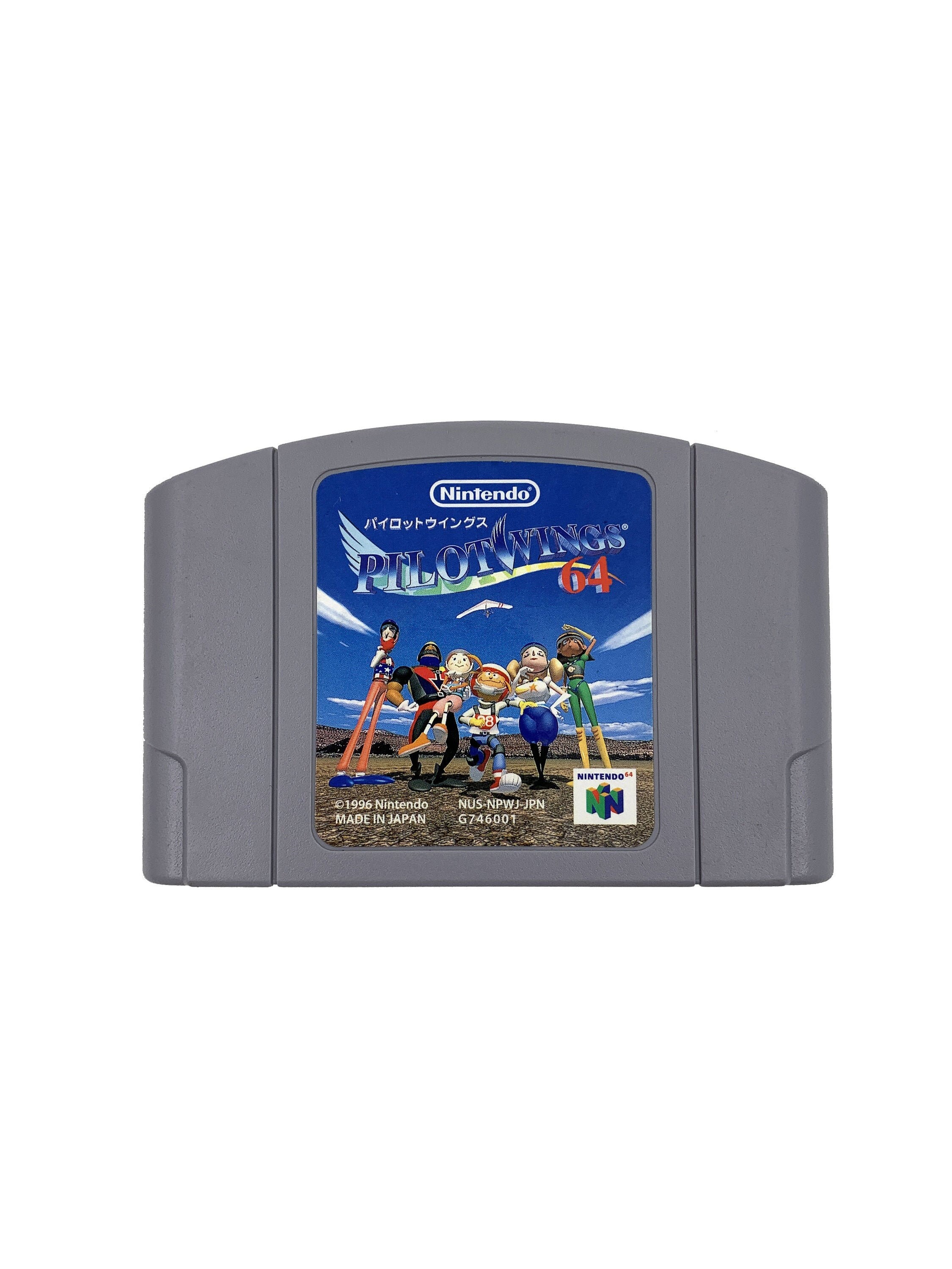 Pilotwings 64 N64 Japanese Version Etsy