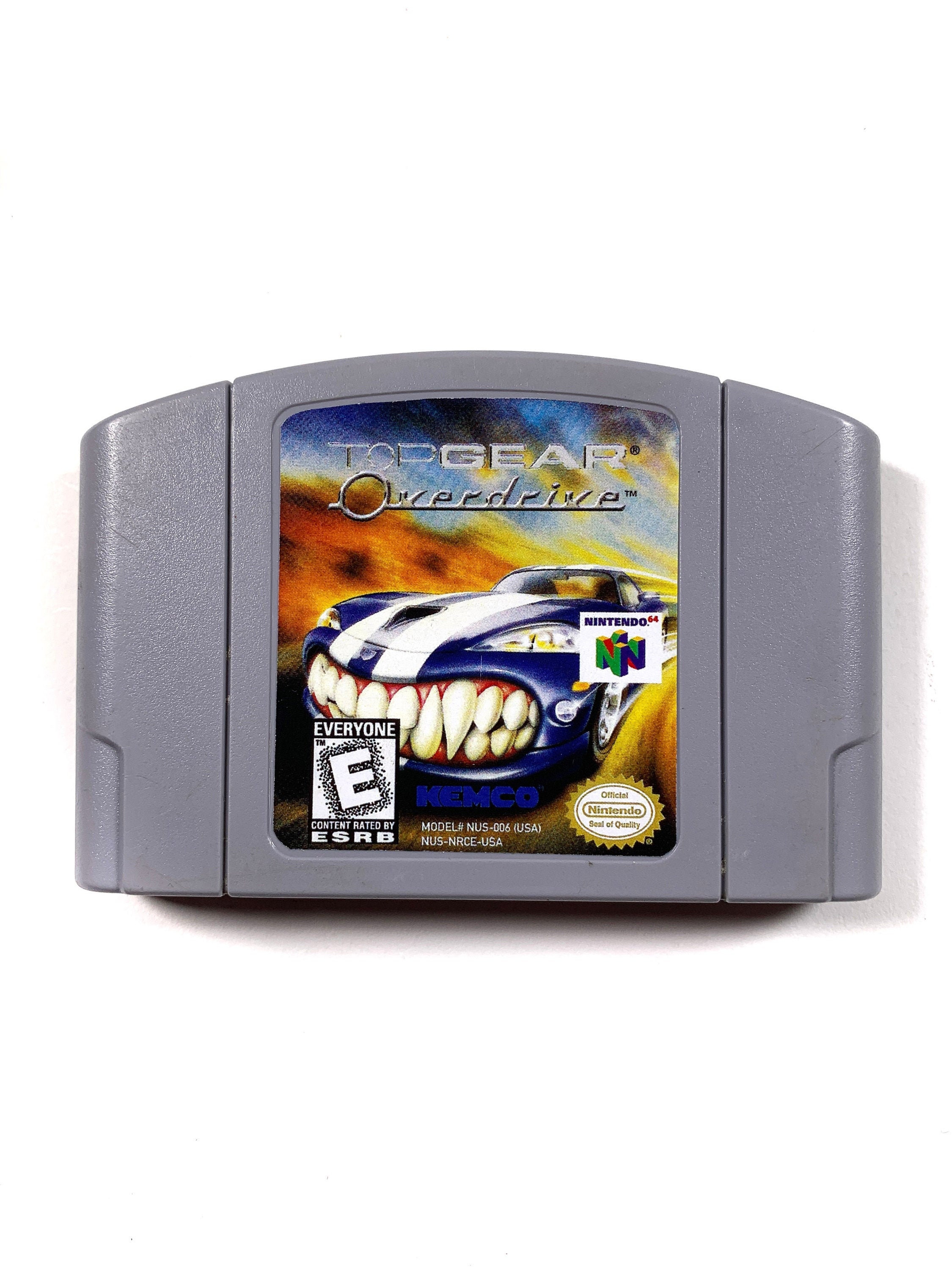 Top Gear Overdrive N64 - Etsy